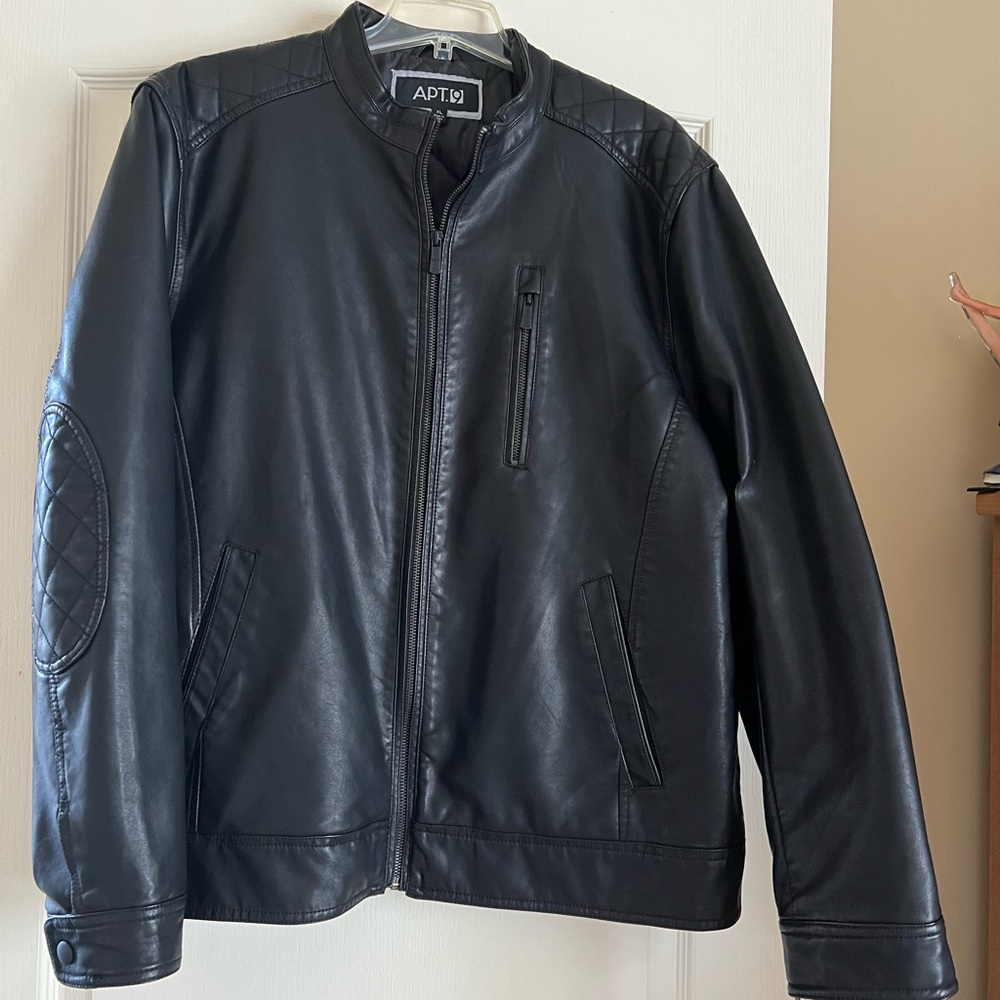 Mens pleather Jacket new with tags size XL